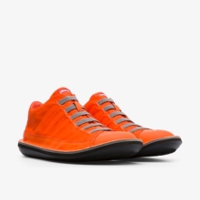 Camper Orange Ankle Boots Mens - Beetle Online Ireland | HKOLM6182